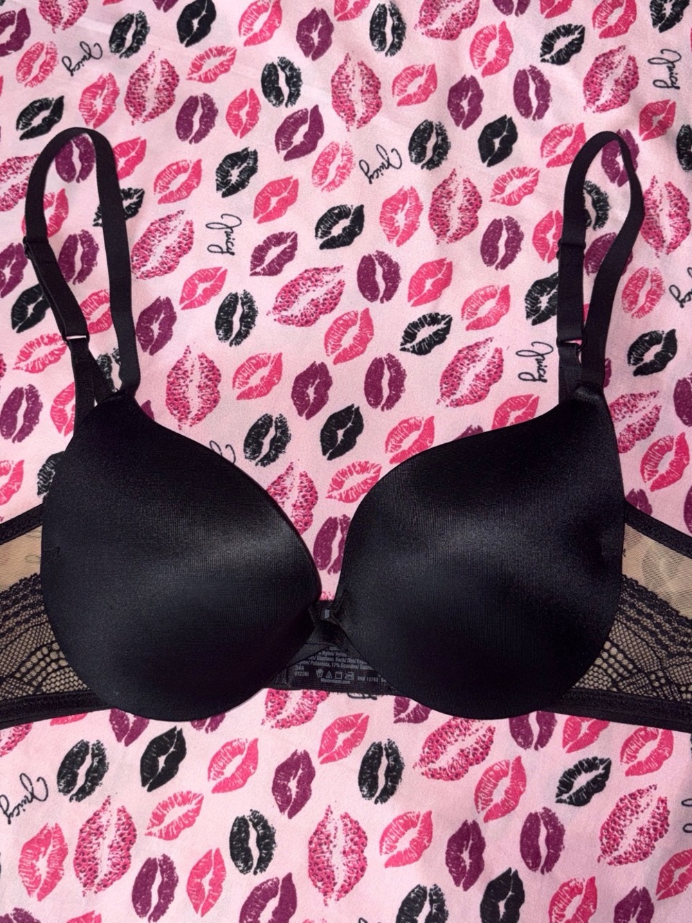Maidenform 34A black/biege bra